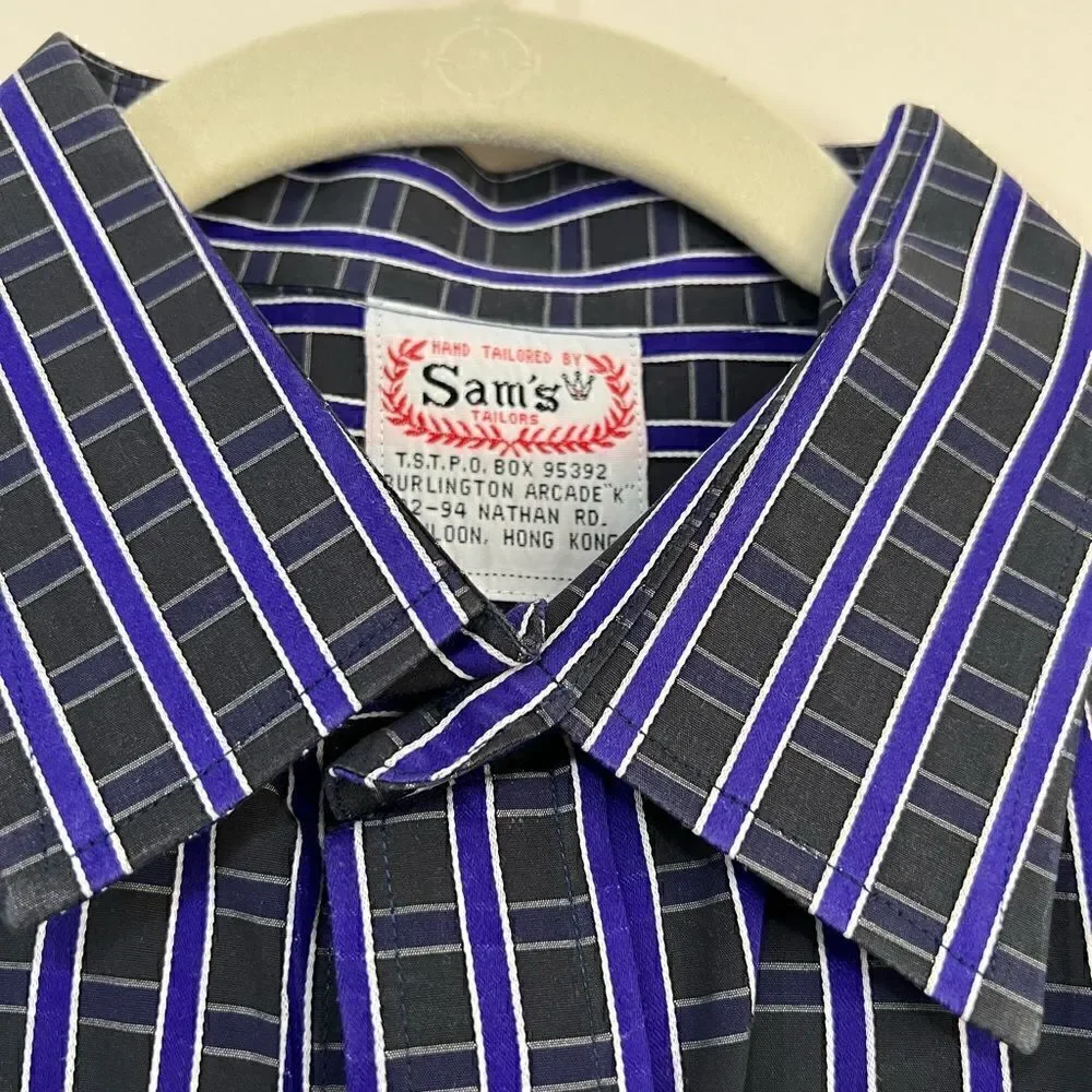 Men’s Button Down Shirt. 100% Handmade. Pristine Condition. Size XL